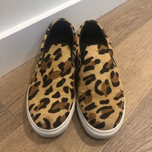 Steve Madden Leopard Sneakers, 8.5